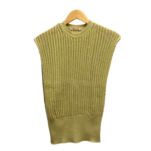 BACCA バッカ 24年製 35-02-44-02702 ラメウール ベーシックプルオーバーニット ベージュ S トップス ウール レディース 中古 BACCA - バッカ 24年製 35-02-44-02702 ﾗﾒｳｰﾙ ﾍﾞｰｼｯｸﾌﾟﾙｵｰﾊﾞｰﾆｯﾄ
