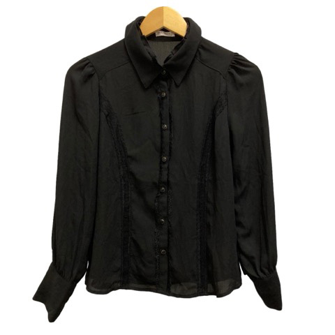 アクシーズファム axes femme シャツ ブラウス シアー レース