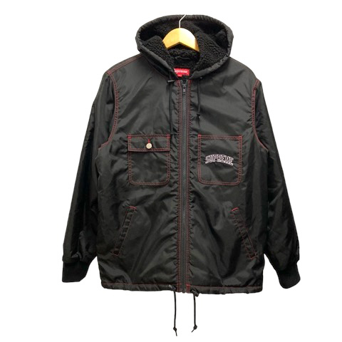 シュプリーム SUPREME 18AW Sherpa Lined Nylon Zip Up Jacket 