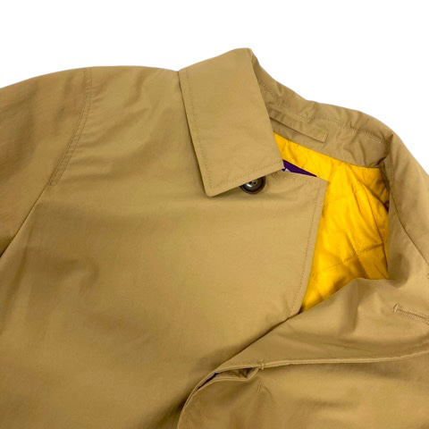ノースフェイス パープルレーベル PURPLE LABEL NYM2853N インサレーションステンカラーコート 中わた 無地 長袖 WM ベージュ レディース ノースフェイス パープルレーベル THE NORTH FACE PURPLE LABEL