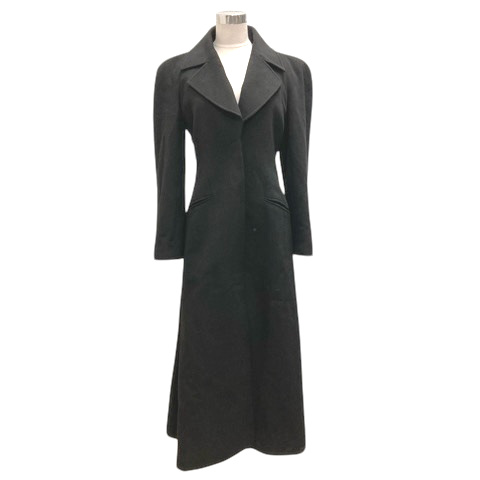 CHANEL ブラック チェスターコート38