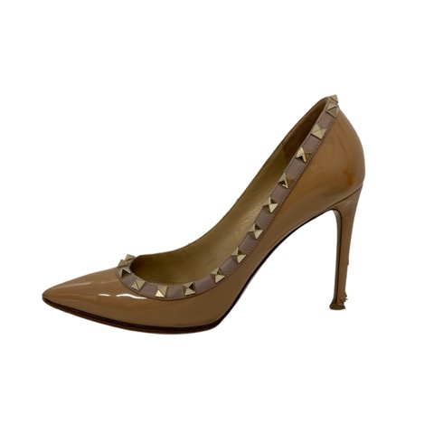 Valentino ベージュ スタッズ ハイヒール ヴァレンティノValentino