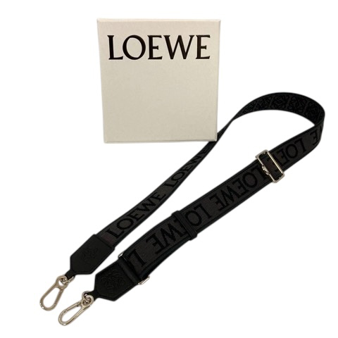 ロエベ LOEWE アナグラム ショルダーストラップ ジャガード キャンバス 