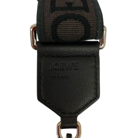ロエベ LOEWE アナグラム ショルダーストラップ ジャガード キャンバス