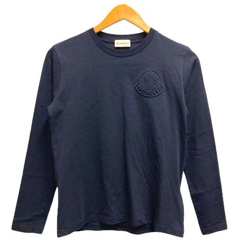 MONCLER ネイビー 長袖Tシャツ