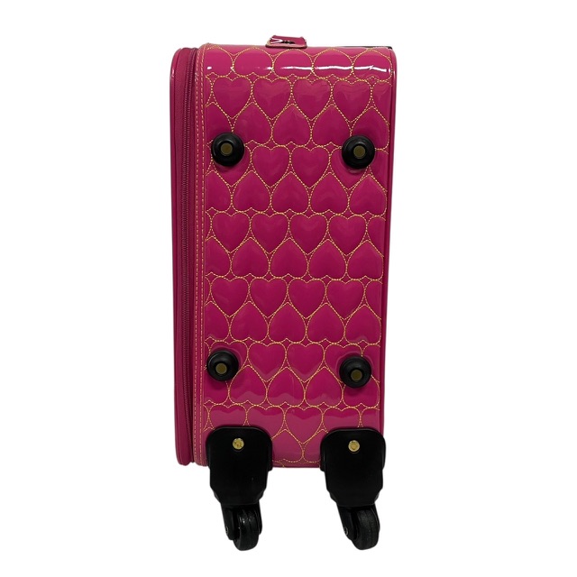 シフレ siffer キャリーケース スーツケース エナメル ハート柄 ドット