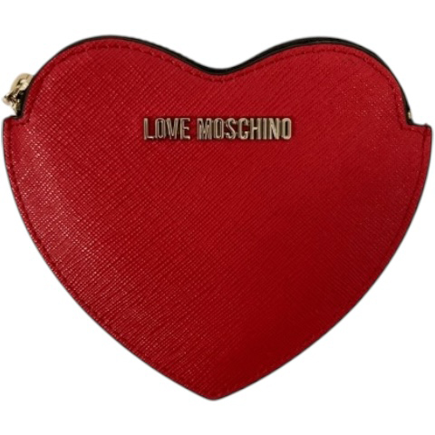ラブモスキーノ LOVE MOSCHINO ポーチ 小銭入れ 財布 ハート型 