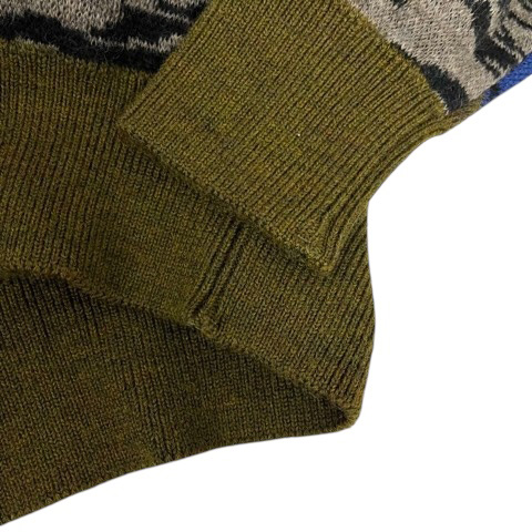 ミズノ MIZUNO GRAND MONARCH ニットセーター クルーネック ウール 総