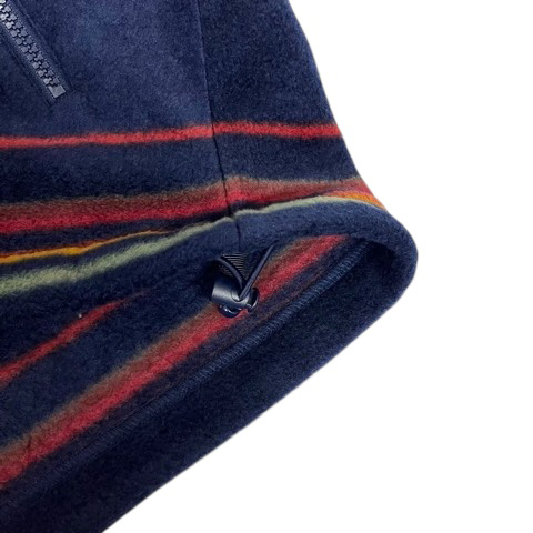 シュプリーム SUPREME 24FW Stripe Zip Up Fleece Jacket フリース