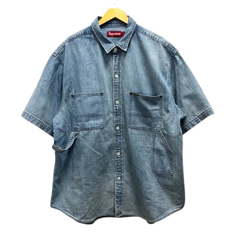 シュプリーム SUPREME 24SS Loose Fit Denim Painter Shirt ルーズ