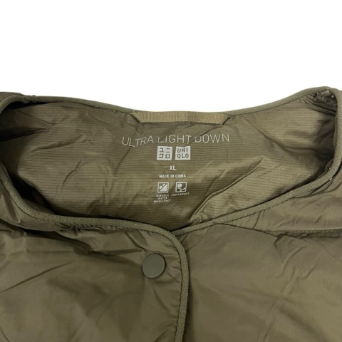 ユニクロ UNIQLO ダウンコート ULTRA LIGHT DOWN 長袖 クルーネック 
