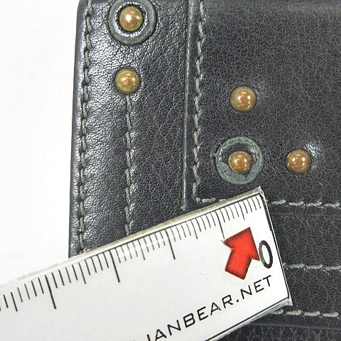 クロエ CHLOE パディントン 長財布 二つ折り 鍵付き レザー 革 黒