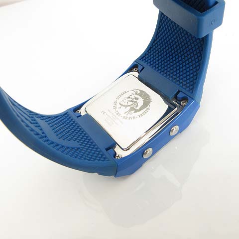 ディーゼル DIESEL 腕時計 DZ7134 デジタル ラバー ベルト 青