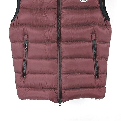 モンクレール MONCLER RAY GILET ダウン ベスト フード ロゴ ワッペン 