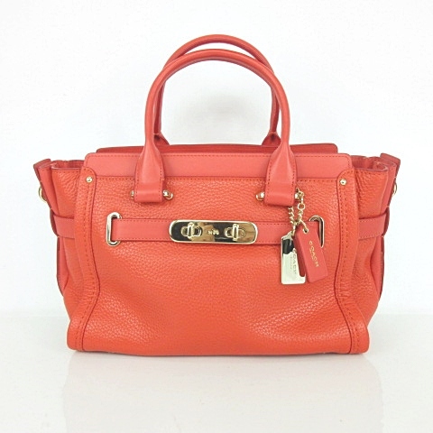 コーチ COACH 55496 2WAY スワッガー 27 グラブタン ハンド ショルダー  