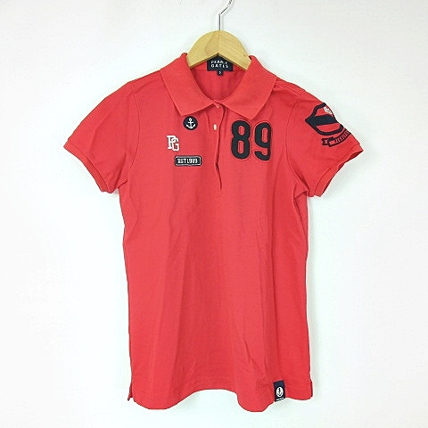 パーリーゲイツ PEARLY GATES ゴルフ ポロシャツ 半袖 89 ナンバリング