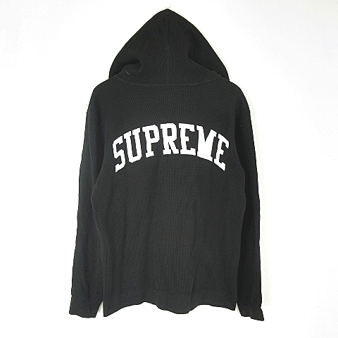 シュプリーム SUPREME 16AW Arc Logo Hooded waffle thermal バック  