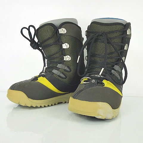 バートン BURTON GLIDE スノーボード ソフト ブーツ 7 黄 黒 ■ RU-190105