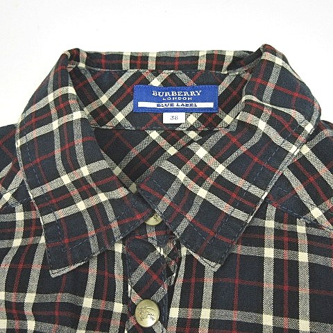 バーバリーブルーレーベル BURBERRY BLUE LABEL シャツ ワンピース 