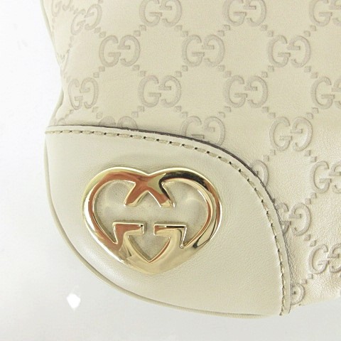 グッチ GUCCI 257072 ラブリー ハート グッチ シマ ショルダー バッグ 