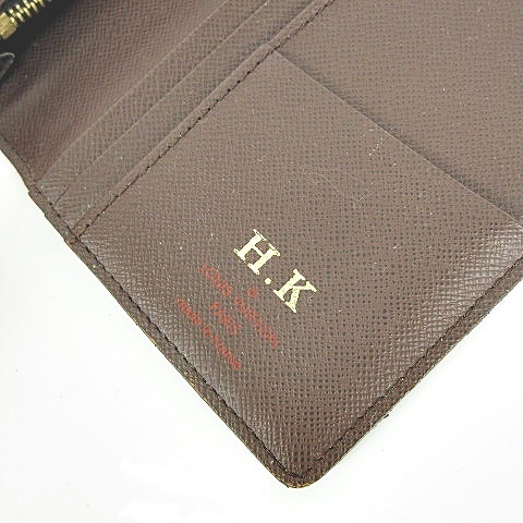 ルイヴィトン LOUIS VUITTON ダミエ ポルトフォイユ ブラザ 旧型