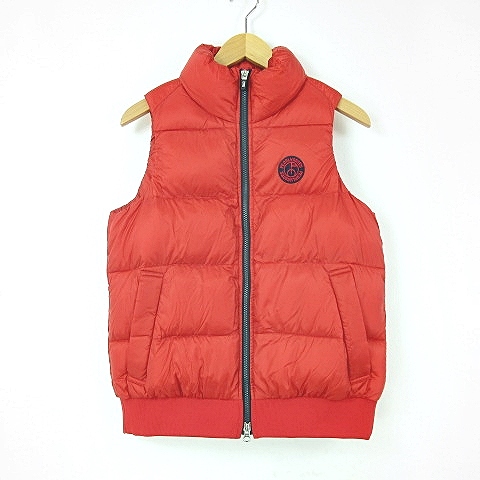 パーリーゲイツ PEARLY GATES ダウン ベスト ジップアップ ナイロン  