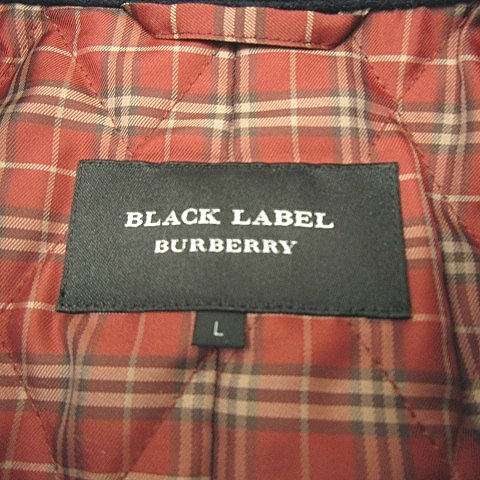 【美品】バーバリーブラックレーベル　 赤　ピーコート M 人気沸騰】 バーバリーブラックレーベル BURBERRY BLACK LABEL