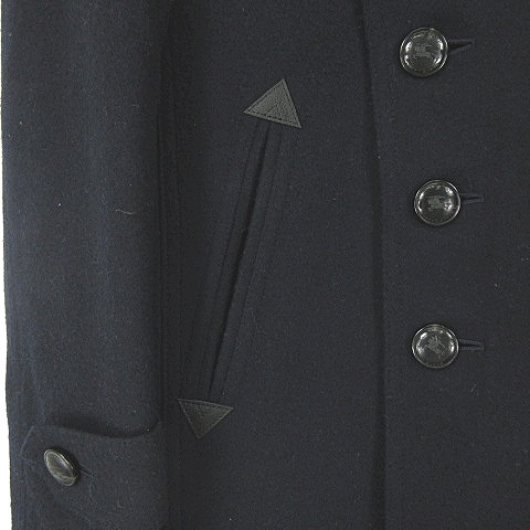 BURBERRY BLACK LABEL ロングPコート　M BURBERRY BLACK LABEL ロングPコート M
