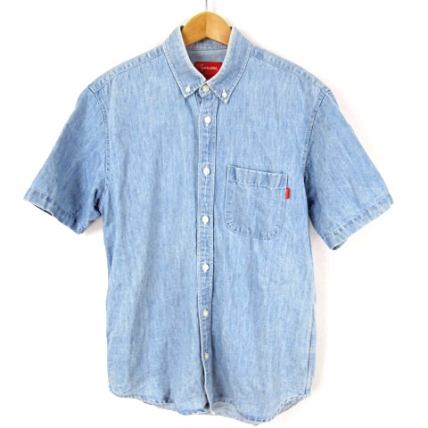 シュプリーム SUPREME ボタンダウン デニム シャツ BDシャツ 