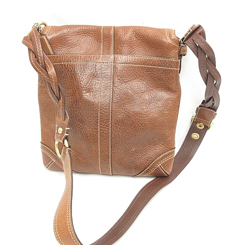 コーチ COACH 10052 レザー ヒッピー フラップ ショルダー バッグ 