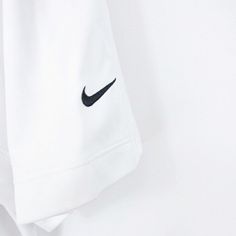ナイキゴルフ Nike Golf ゴルフ ウェア スポーツ ポロシャツ 半袖 ロゴ 刺繍 キャラクター L 白 ホワイト Ky 190619 メンズ 022 901903090078 ベクトルパーク