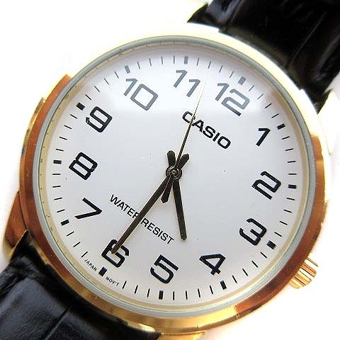 カシオ CASIO MTP-V001 BASIC ANALOGUE MENS 腕時計 ベーシック