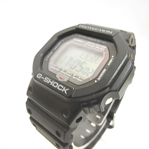 極美品 G-SHOCK GW-5600J 電波ソーラー ブラック スクウェア GW-5600J – G-BRIDGES