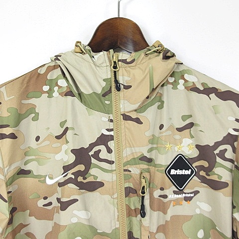 ナイキ NIKE FCRB F.C. Real Bristol Camo Hoodie Jacket 716121-240 
