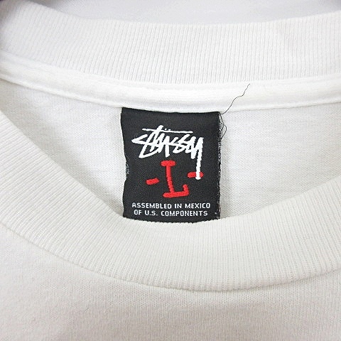 【美品】Stüssy ステューシー スカル＆フラワー刺繍 クルーネック 2025年最新】STUSSY スカル フラワーの人気アイテム - メルカリ