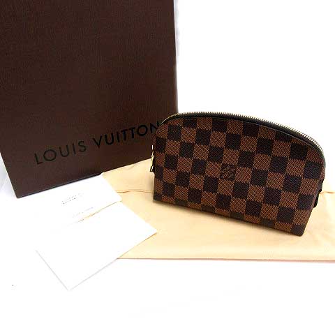 ルイヴィトン LOUIS VUITTON N47516 ダミエ ポシェット コスメティック 