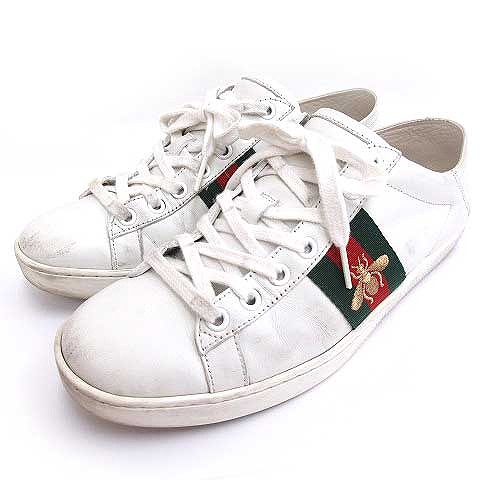 グッチ GUCCI 18AW 475208 ACE エース スニーカー レザー ローカット 