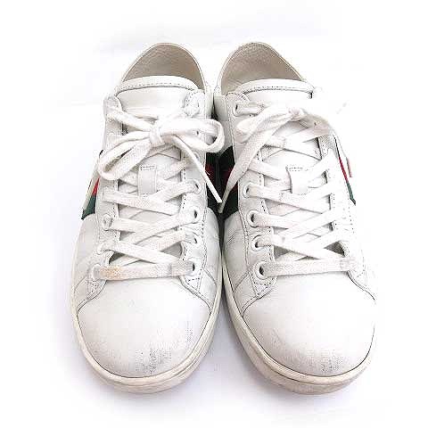 グッチ GUCCI 18AW 475208 ACE エース スニーカー レザー ローカット 