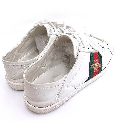 グッチ GUCCI 18AW 475208 ACE エース スニーカー レザー ローカット 