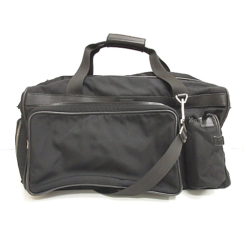 GUCCI グッチ レザーコンビ2WAYナイロンボストンバッグ