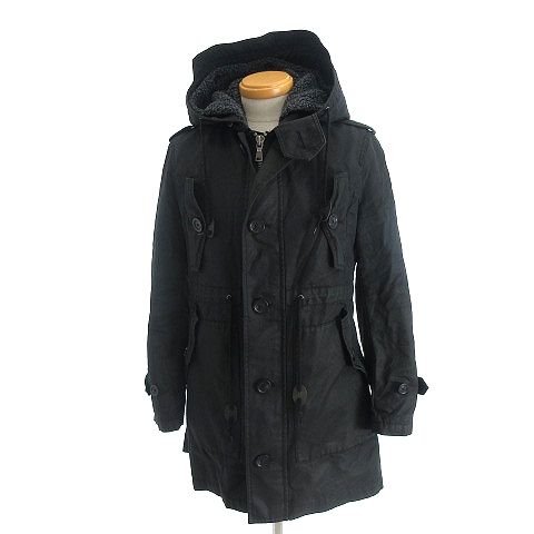 バーバリーブラックレーベル BURBERRY BLACK LABEL モッズ コート 