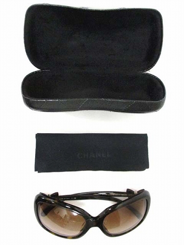 CHANEL サングラス 5171-A 黒 グラデーションレンズ シャネル CHANEL 5171-A サングラス デカレンズ グラデーション
