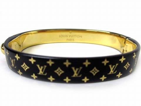 ルイヴィトン LOUIS VUITTON M67199 リジッド ブレスレット ナノグラム 