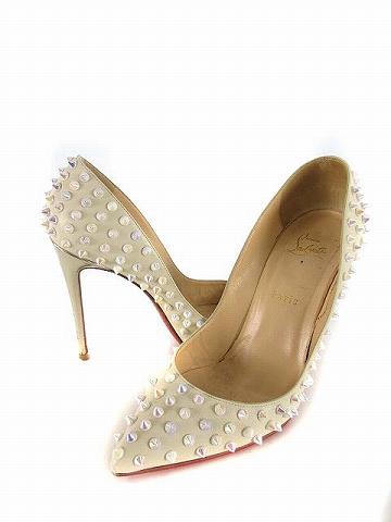 クリスチャンルブタン Christian louboutin パンプス スパイク 