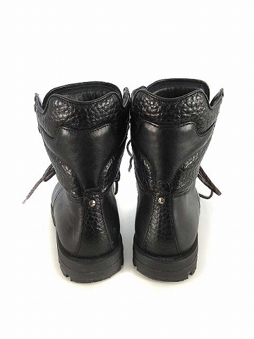 グッチ GUCCI 181853 トレッキング ブーツ レザー レースアップ