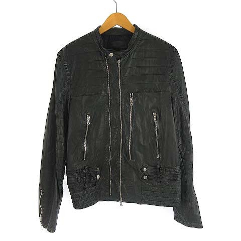 ニールバレット Neil Barrett シングル ライダース ジャケット レザー 