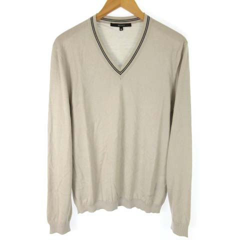 グッチ GUCCI ニット セーター プルオーバー Vネック カシミヤ ウール 