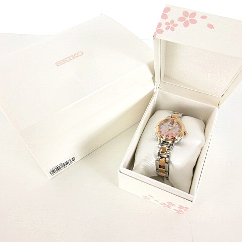 セイコー SEIKO SELECTION 2019 SAKURA Blooming SWFH106 ソーラー電波