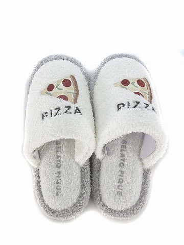 ジェラートピケ gelato pique 2019A/W 19AW 新作 今季 モチーフ ボーダーロング パンツ グレー F ルームウェア PWNP194107