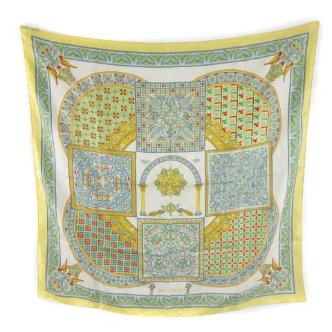 エルメス HERMES カレ 90 CIELS BYZANTINS ビザンチンの空 スカーフ 